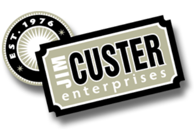 Custer show's logo in color.
