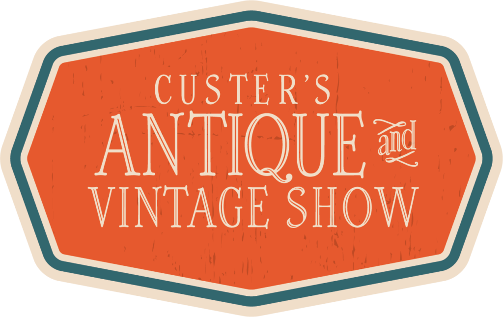 Custer's Antique & Vintage Show logo in color.