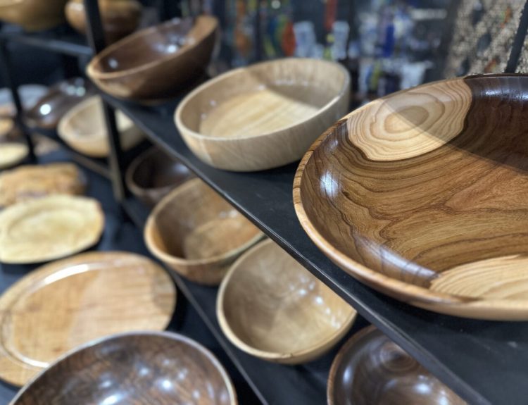 Brooks Wood Turned Bowls